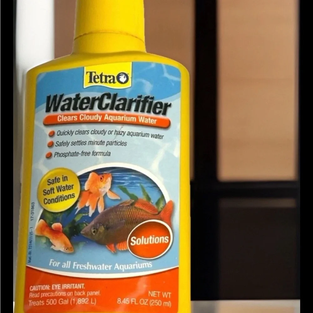 Lot of 2 TETRA Water Clarifier for Freshwater Aquariums Each Treats 500 Gallons